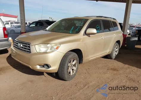 2008 Toyota Highlander from USA, damaged, VIN JTEDS41A882028604